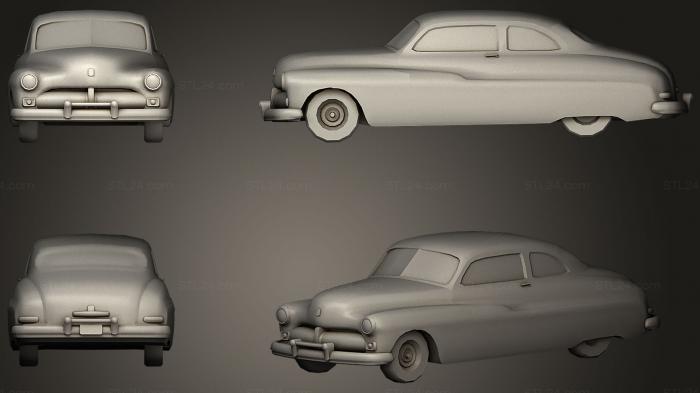 Vehicles (City SCENNE, CARS_0003) 3D models for cnc